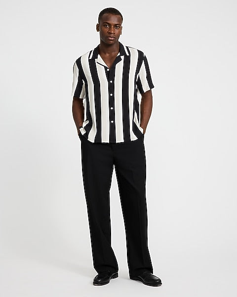 Striped Rayon Shirt