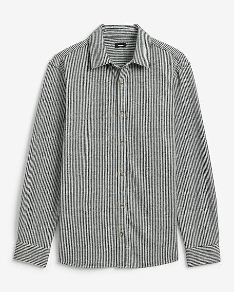 Striped Sweater Flannel