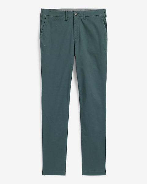 Skinny Moss Green Hyper Stretch Chinos