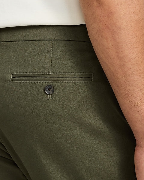 Slim Hyper Stretch Chinos olive green