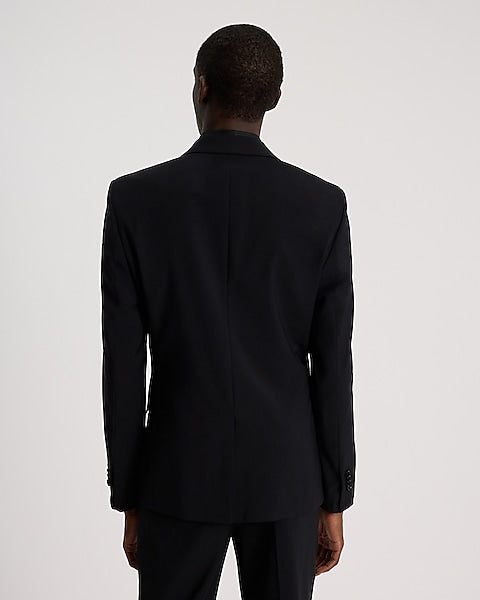 Extra Slim Black Washable Suit Jacket