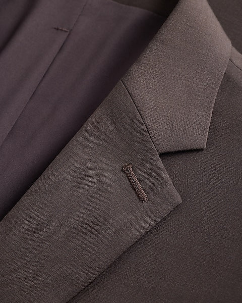 Extra Slim Brown Suit Jacket