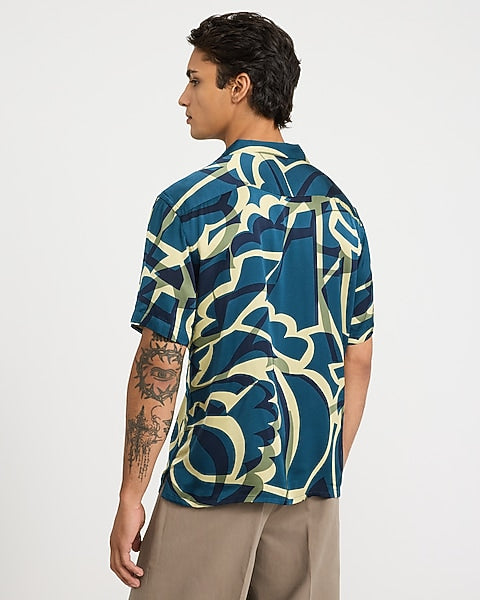 Abstract Geo Resort Shirt