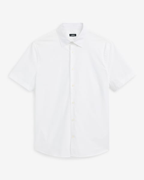 Slim Short Sleeve Dress Shirt