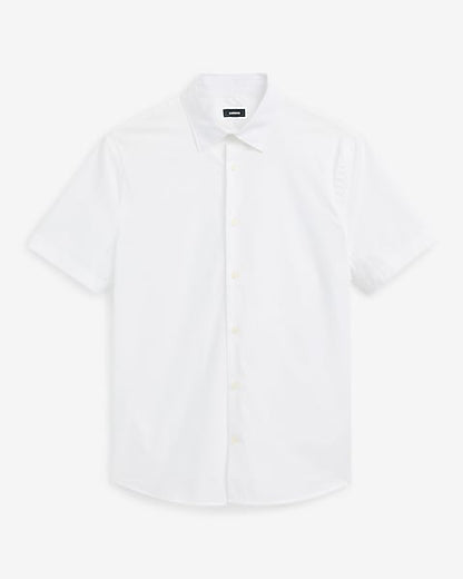 Slim Short Sleeve Dress Shirt