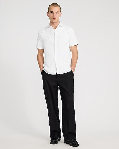 Slim Short Sleeve Dress Shirt