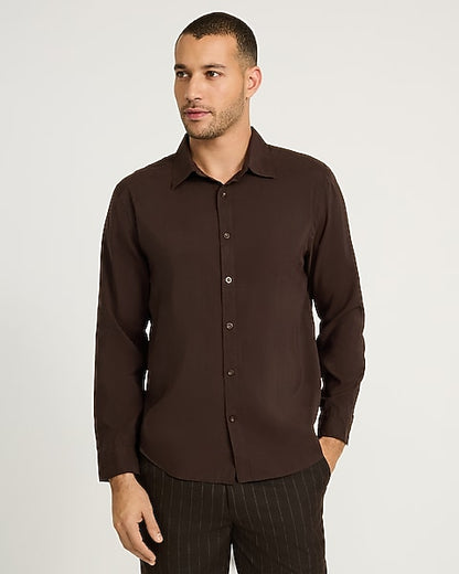 Sueded Textured Shirt