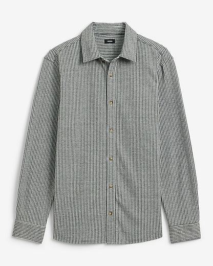 Striped Sweater Flannel