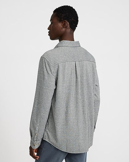 Striped Sweater Flannel