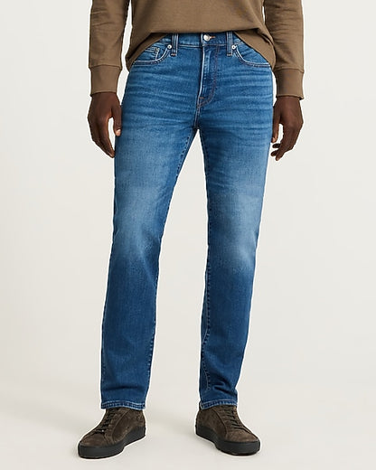 Slim Straight Medium Wash Jeans