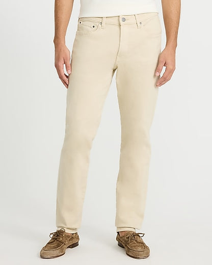 Slim Beige Traveler Jeans