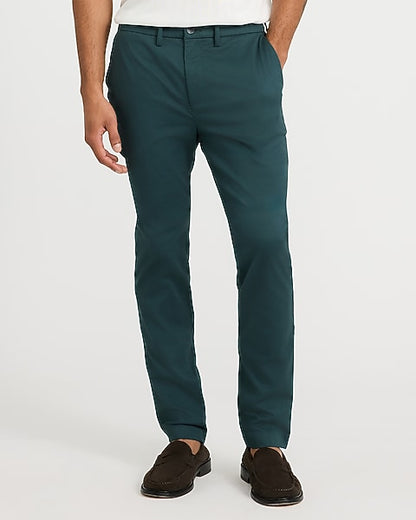 Skinny Moss Green Hyper Stretch Chinos