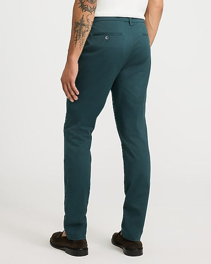 Skinny Moss Green Hyper Stretch Chinos