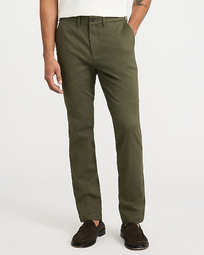 Slim Hyper Stretch Chinos olive green