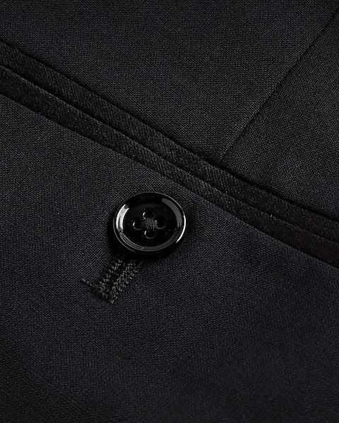 Slim Black Tuxedo Pants
