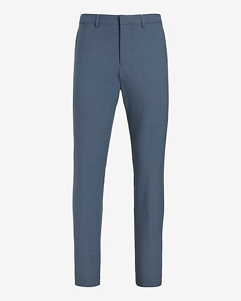 Extra Slim Dusty Blue Suit Pants