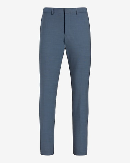Extra Slim Dusty Blue Suit Pants