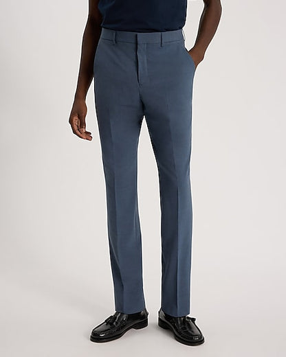 Extra Slim Dusty Blue Suit Pants