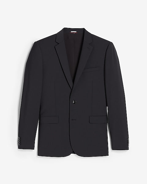 Extra Slim Black Washable Suit Jacket