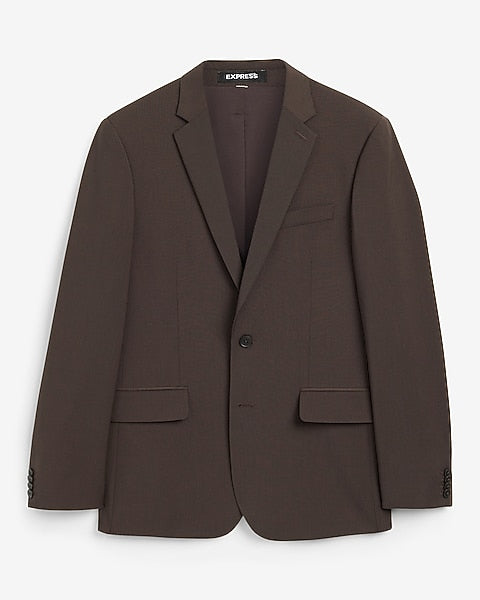 Extra Slim Brown Suit Jacket