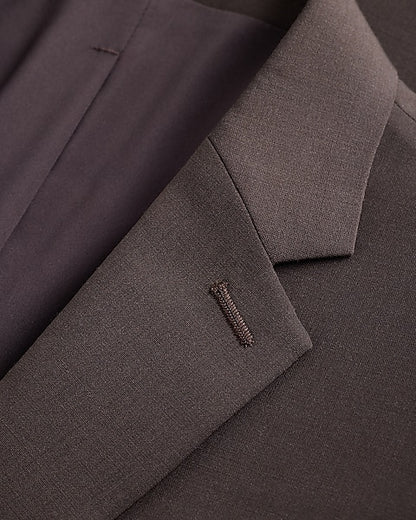 Extra Slim Brown Suit Jacket