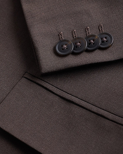 Extra Slim Brown Suit Jacket