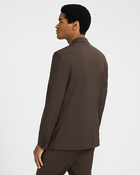 Extra Slim Brown Suit Jacket